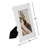 Photo Frame Resin Glass Scalloped Edge Polyresin Paper Accent Decorative Display Stand Casual Style Home Decor Classic Trim Detailing Vertical Horizontal Orientation Freestanding Lightweight Build-99184980