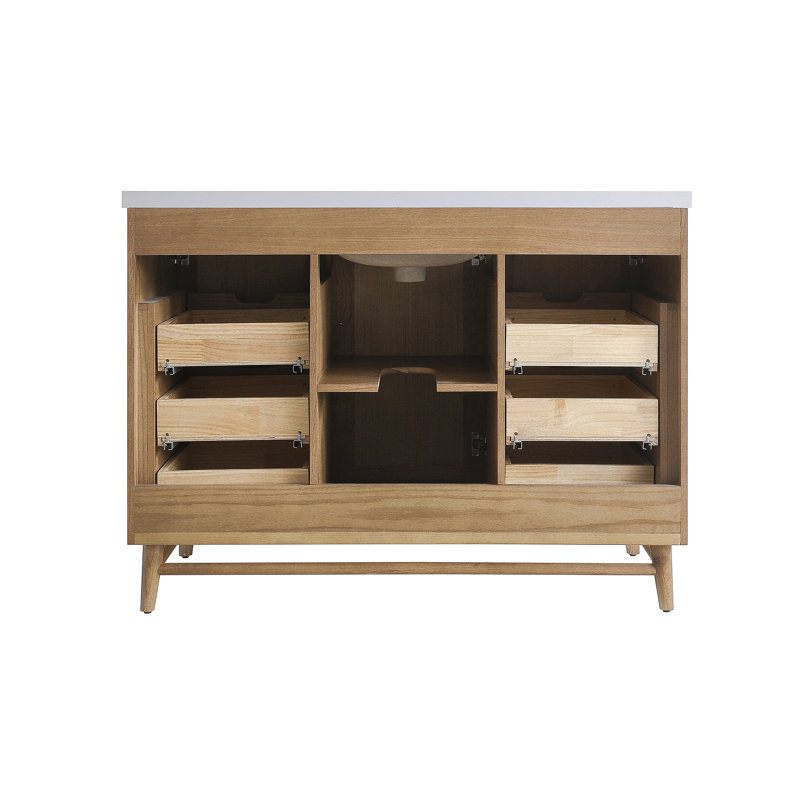 Freestanding Standard With Ceramic Top