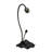 16" High Lavender Tiffany Pond Lily Accent Lamp