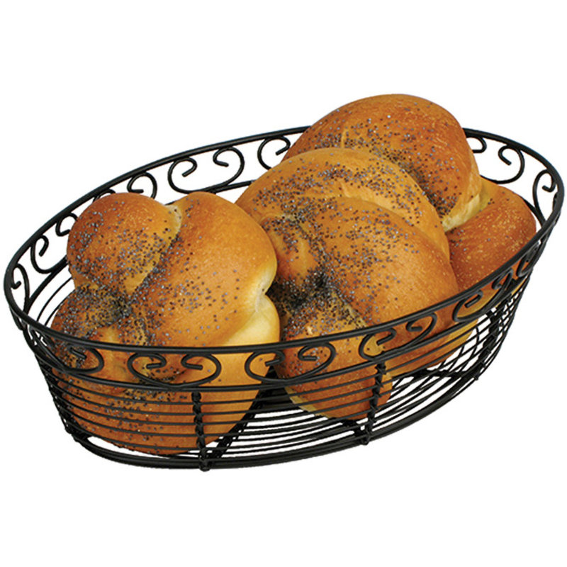 Panier à pain en métal Winston Porter