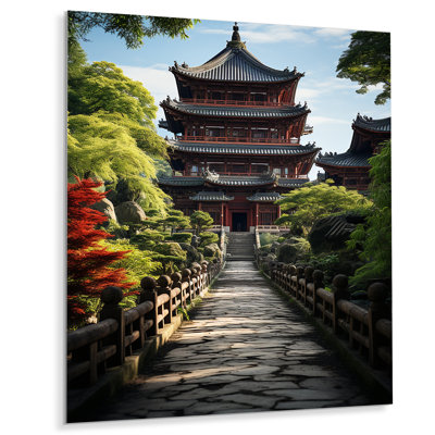 " Asian Art Serene Pagoda VI "