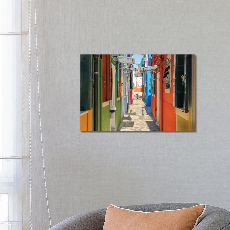 Burano, Italy by Mark Paulda - Wrapped Canvas Print, 66.04 cm H x 45.72 cm W x 1.91 cm D