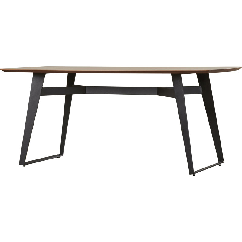 Century Walnut Wood Dining Table
