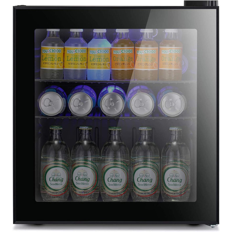 Antarctic Star Single Zone 21.06'' Freestanding 15 Bottle and 70 Can Wine & Beverage Refrigerator with Reversible Door