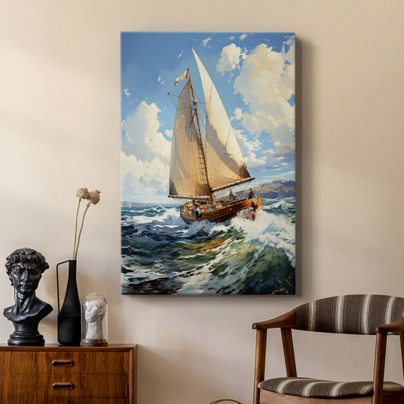 NAUTICAL Series CCCXXXVII - Gallery Cavas, H 18 po x l 12 po