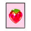 «Strawberry Gummy Candy» encadré sur bois par Lil 'Rue, impression-595785603-595785601