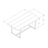 Rustic Metal And Solid Distressed Dining Table-114002653-114002649