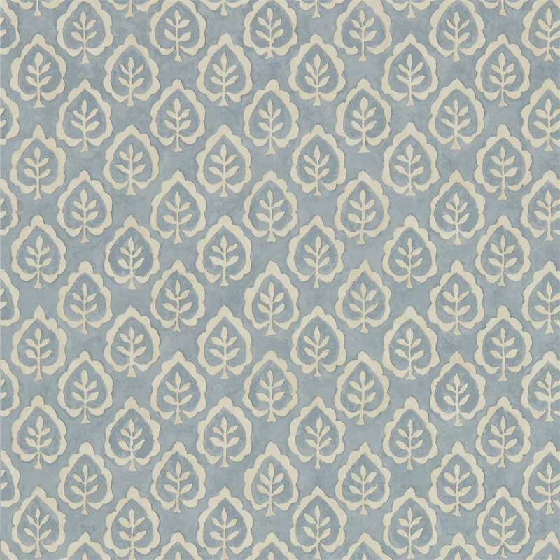 Fencott Wallpaper, Blue