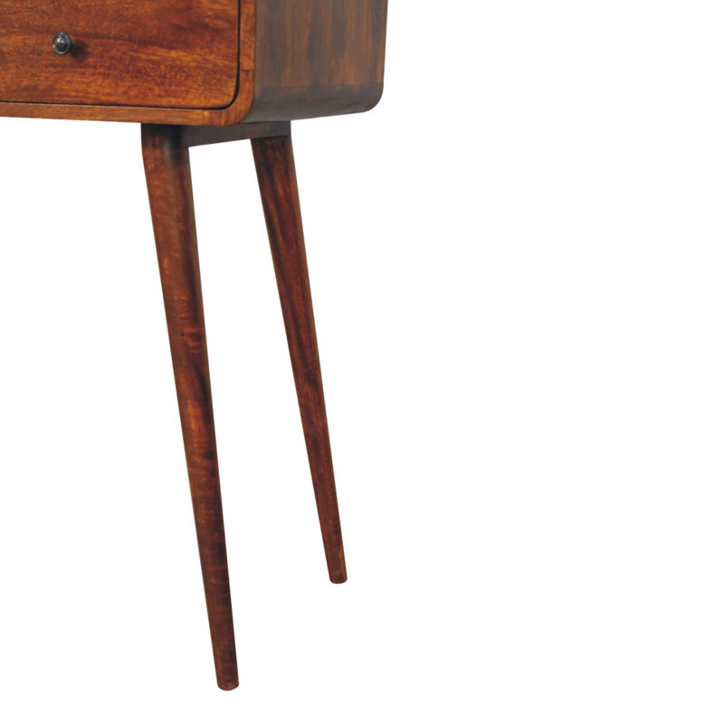 Hudak 51.18'' Solid Wood Console Table