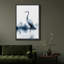 «Blue Heron by the Water», reproduction d'art sur toile - Aquarelle sereine, décor naturel pour chambre à coucher ou entrée-115240145-115240150-115240152