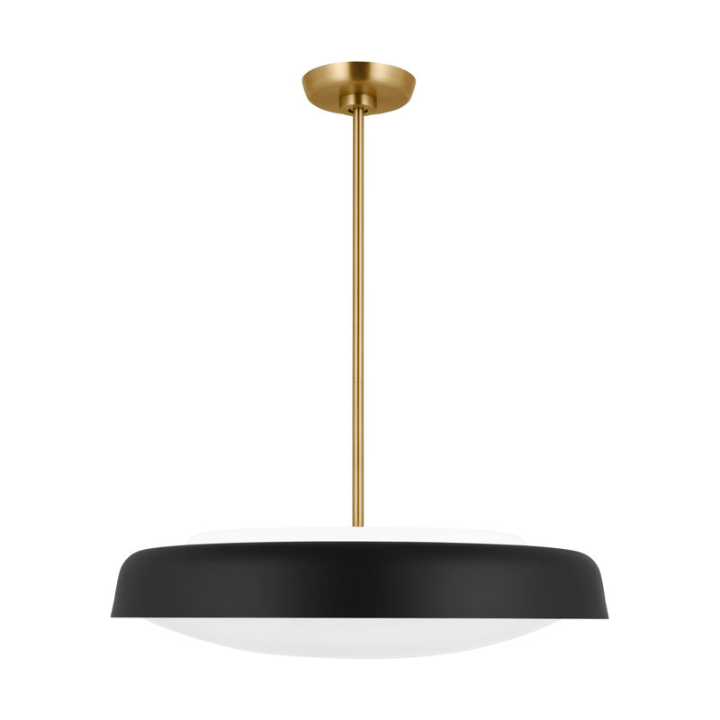 Draper 3 - Light Unique/Statement Pendant, Midnight Black