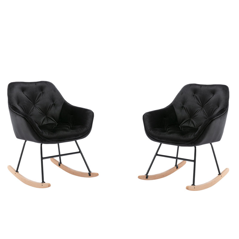 Acima Rocking Chair, Black