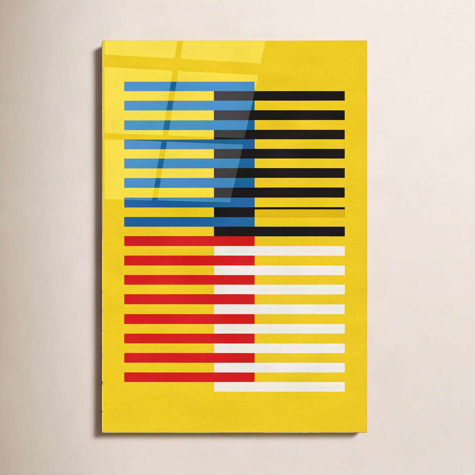 Bauhaus 8 Print by Gary Williams, 16" H x 12" W x 0.13" D