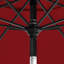 Parasol de marché 9 pi x 9 pi Austan-307518996