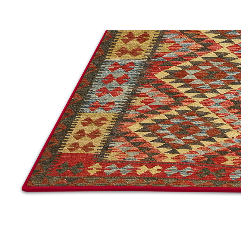Tapis brun/gris/crème contemporaine, Rectangle 8 pi x 12 pi