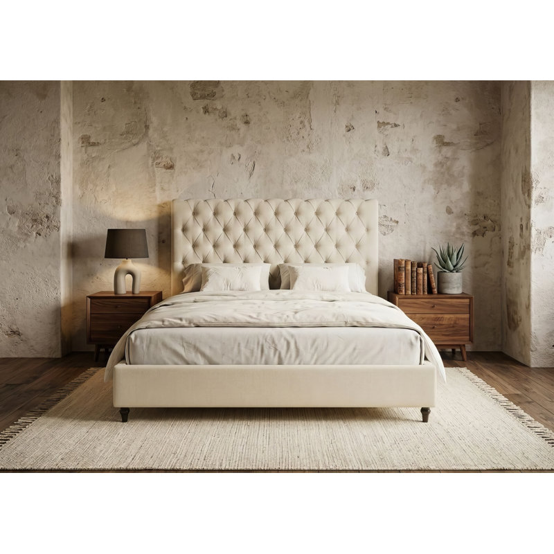 Lit de luxe en coton très grand, Très grand lit