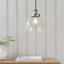 Anais 1 Light Glass Dome Pendant-139036413