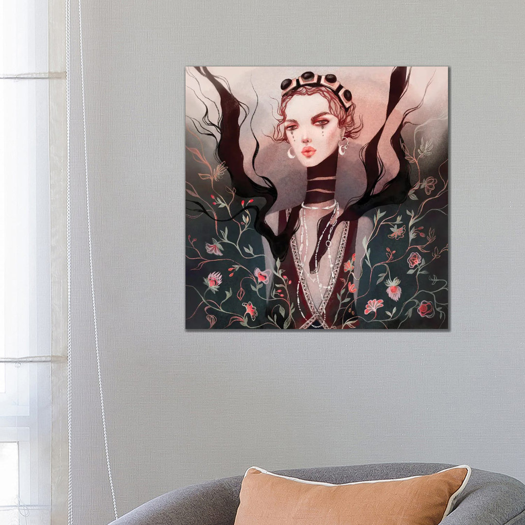 Blossom Etro von Kasionatta - Gallery-Wrapped Canvas Giclée on Canvas