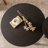 Modern Black Solid Manufactured Wood Round Coffee Table