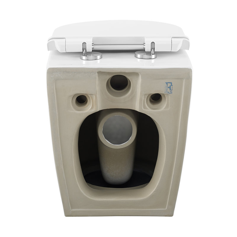 Ensemble de toilette suspendu St. Tropez, Argent brossé