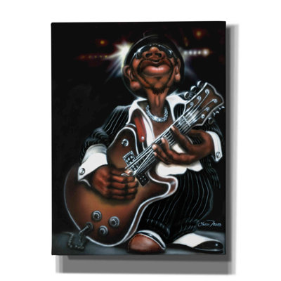 Winston Porter Jazzman Cool by Leonard Jones - Wrapped Canvas Graphic Art