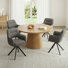 51cm H Fabric Upholstered Metal Upholstered Back Armchair in Beige