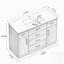 Meuble-lavabo avec beaucoup de rangement, 2 portes à fermeture en douceur et 6 tiroirs pour une organisation élégante-1742770777