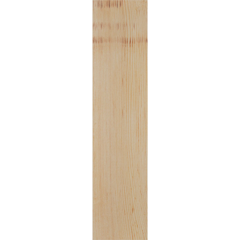 Yorkshire Yorktown avec plaque arrière, H 24 po x l 5,5 po x P 12 po, Sapin de Douglas, Lisse