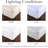 Vilano Springs 15" drop Pleated Microfiber Bed Skirt-390276495-390276491