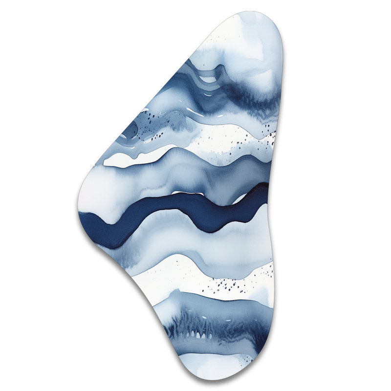 Clydeen - Fractals Boomerang Shape, H 31 po x l 17 po x P 1 po