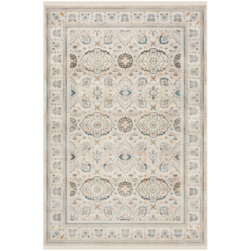 Aisha Vintage Persian Performance Oriental Rug, Rectangle 6' x 9'
