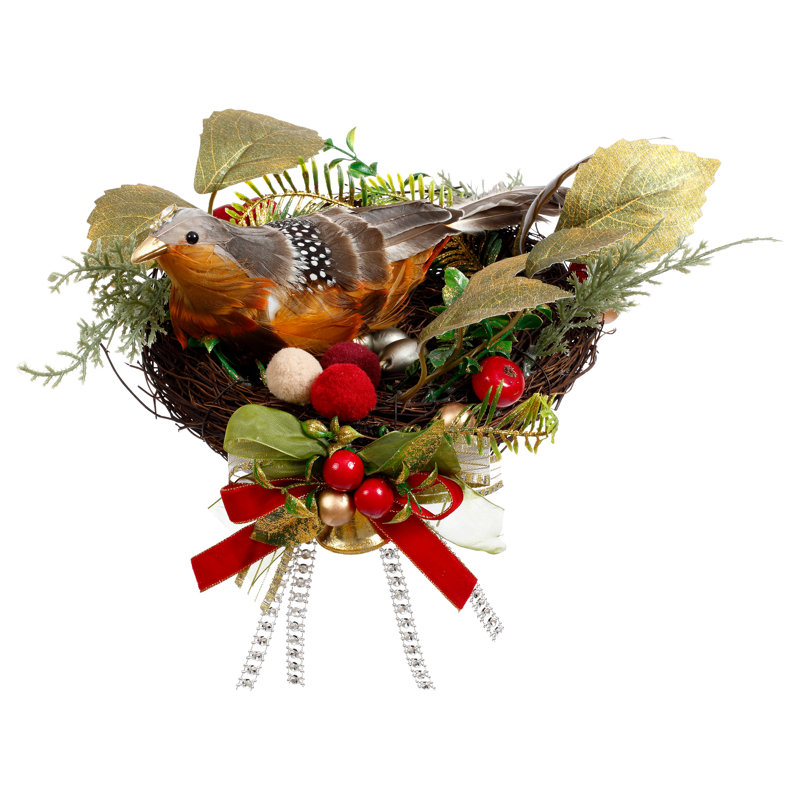 Merry Bird Nest, ensemble de 2 à 14 x 8 po