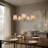 5-Light Chandelier with Fabric Shades-957192711-971831250