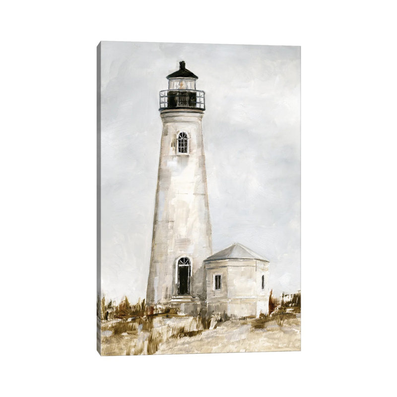Rustic Lighthouse I by Ethan Harper - Wrapped Canvas Gallery-Wrapped Canvas Giclée, 20.32 cm H x 30.48 cm W