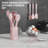15 Pcs Silicone Cooking Utensil Set, Kitchen Utensils Set,  Pink
