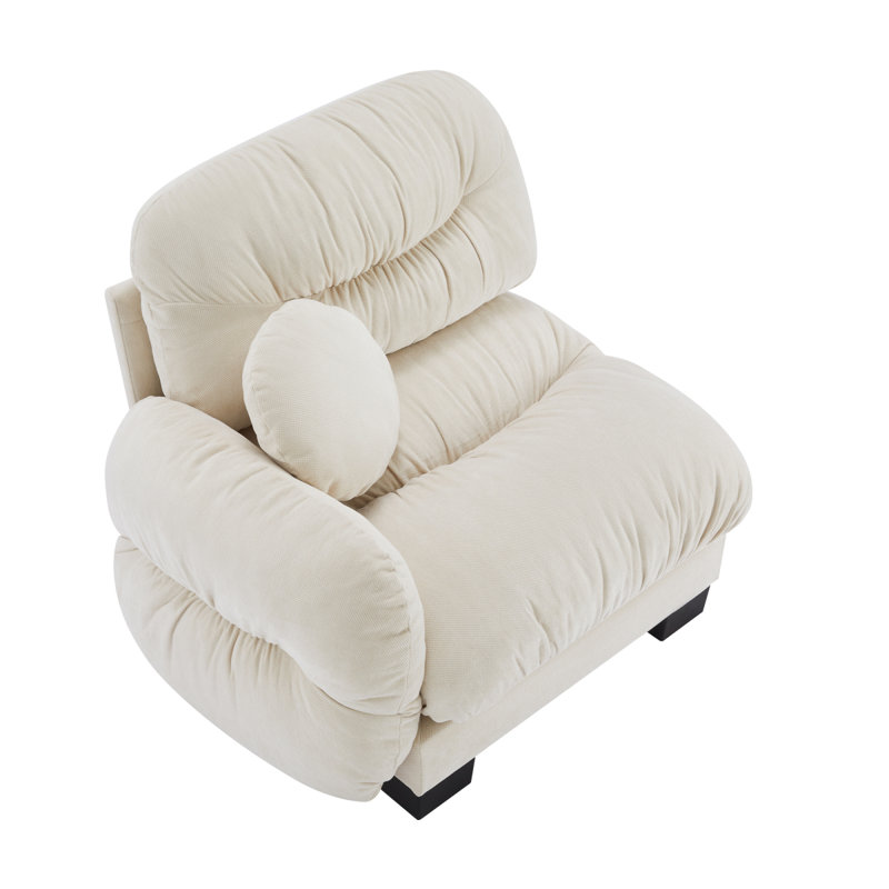 Flora Sofa LSF Chenille -Beige, Beige
