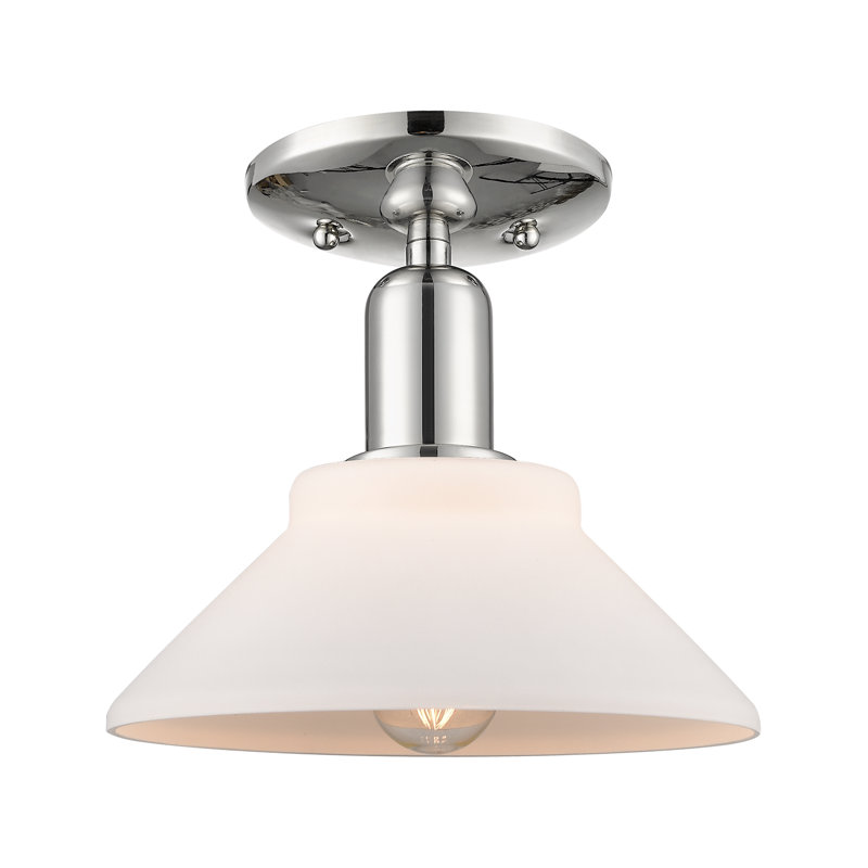 Plafonnier semi-encastré Newton St Loe 1 lumière blanc mat, White/Black/Antique Brass