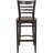 Ladder Back Wooden Restaurant Barstool-1909724207