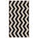 Tapis noir / beige en polypropylène Arneshia