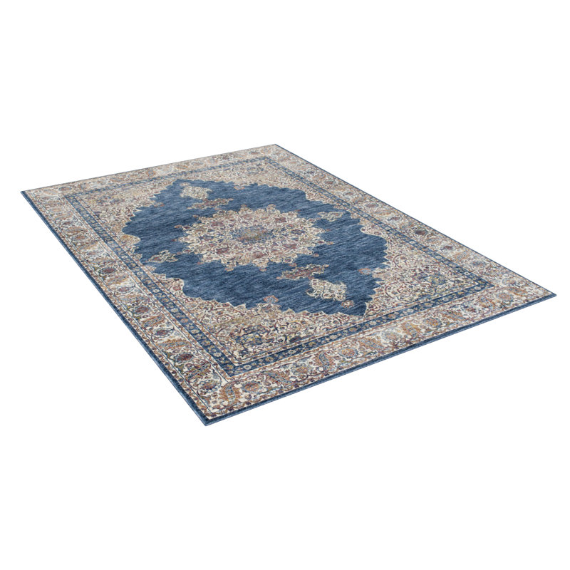 Tapis bleu Milburn