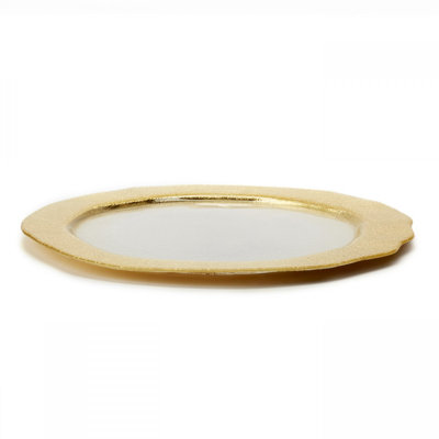 Rufolo Glass No Pattern Charger