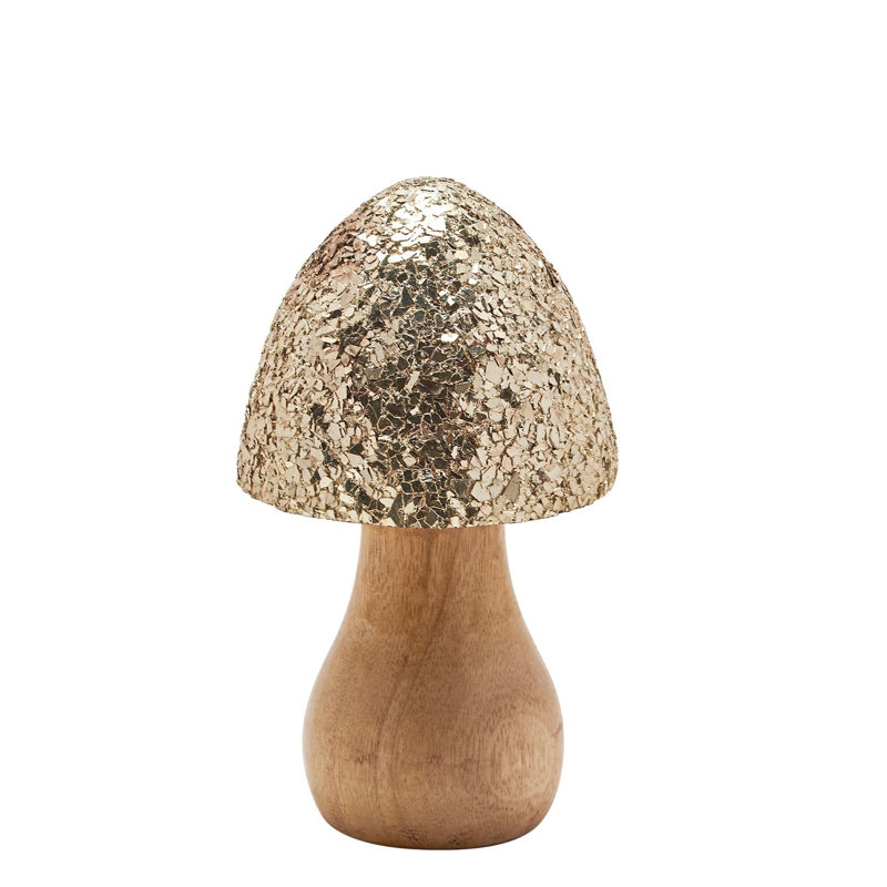 Mosaic Mushroom Ornament Small