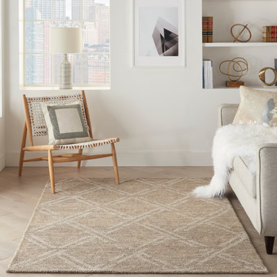Venosa Geometric Flatweave 160cm X 221cm Area Rug
