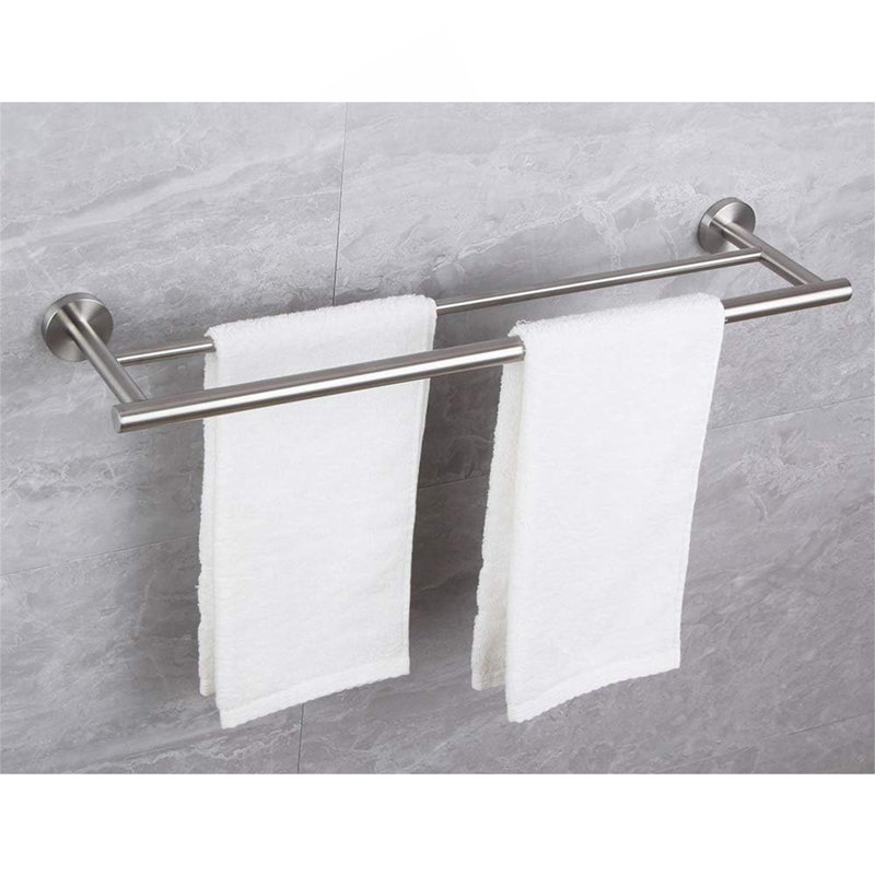 4 - Piece Bathroom Hardware Set, Brushed Nickel