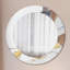 Huldar Glass Flat Wall Mirror
