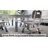 Kids Table and 6 Chairs Set, Height Adjustable Graffiti Desk, Preschool Activity Art Craft Table, for Daycare Classroom Home Boys and Girls Age 3-12 (Gray)-1396400228