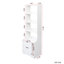 Tall Nightstand With Bookshelf & 2 Drawers, 5-tier Vertical Storage Cabinet For Bedroom, Space-saving Bedside Table For Small Spaces-714412193