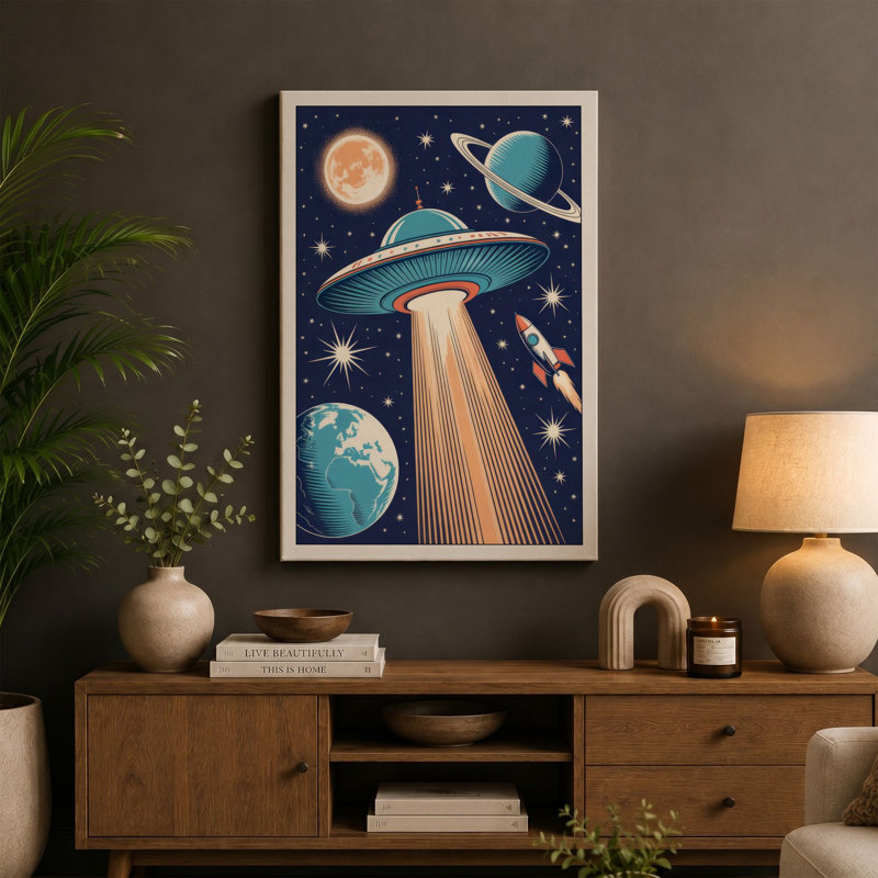 Print, 36x24 - 91.4 x 61.0 cm, Ochre Border
