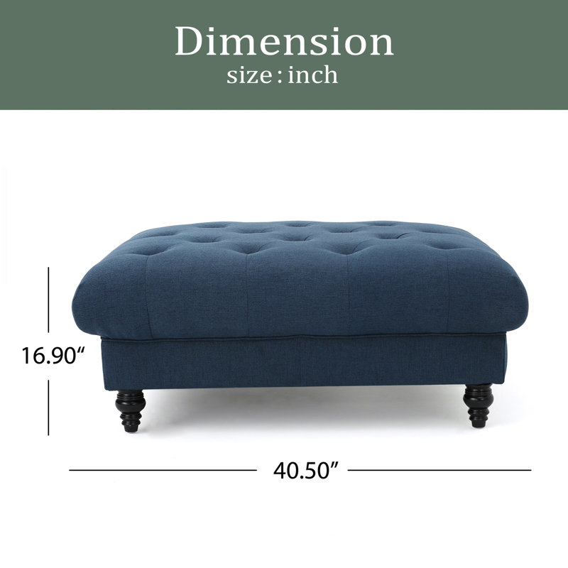 TUFTED OTTOMAN