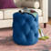 Modway Amour Tufted Button Round Performance Velvet Ottoman